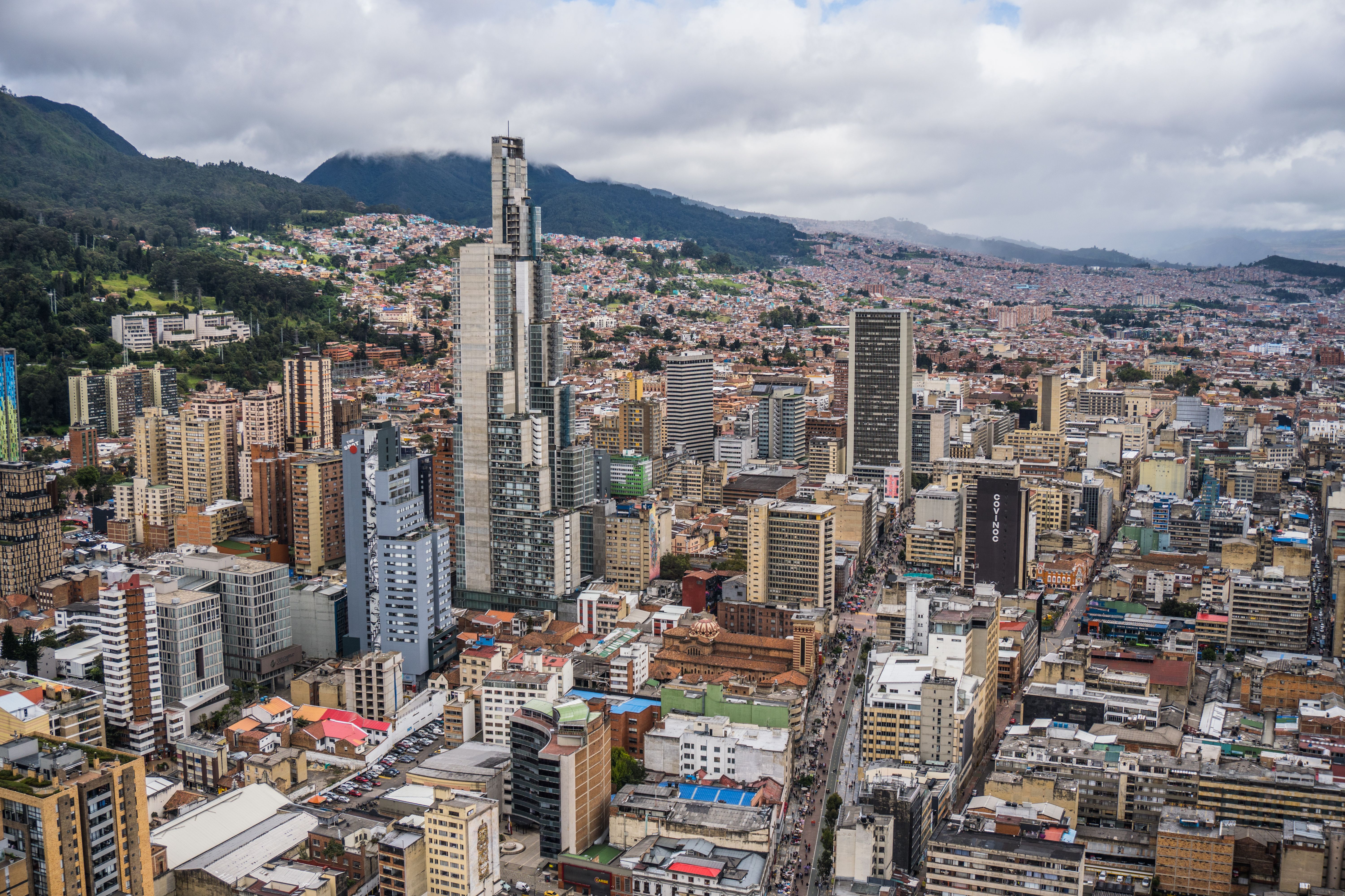 Panorámica de Bogotá, Colombia